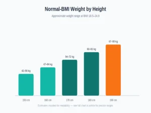 how to calculate weight from bmi and height