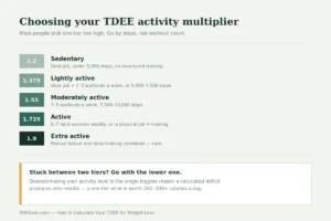 how to calculate my TDEE for weight loss