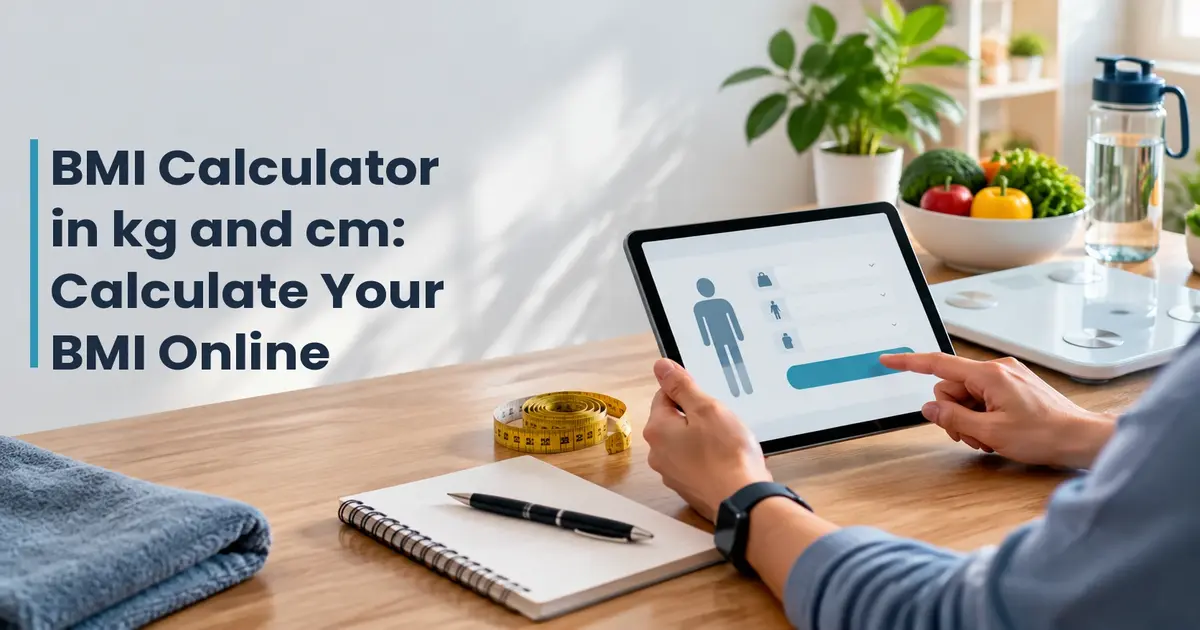 BMI Calculator in kg and cm: Calculate Your BMI Online