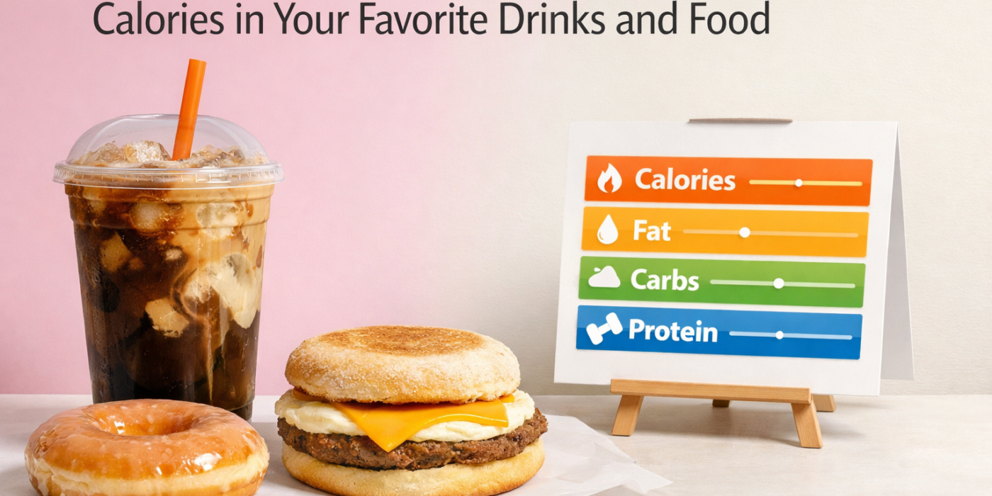 Dunkin Calorie Calculator: Calculate Calories in Drinks & Food