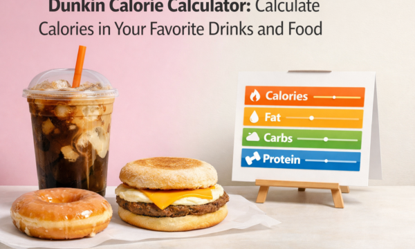 dunkin calorie calculator