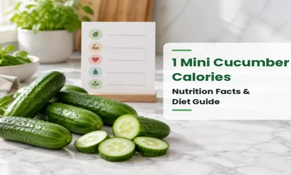 1 mini cucumber calories
